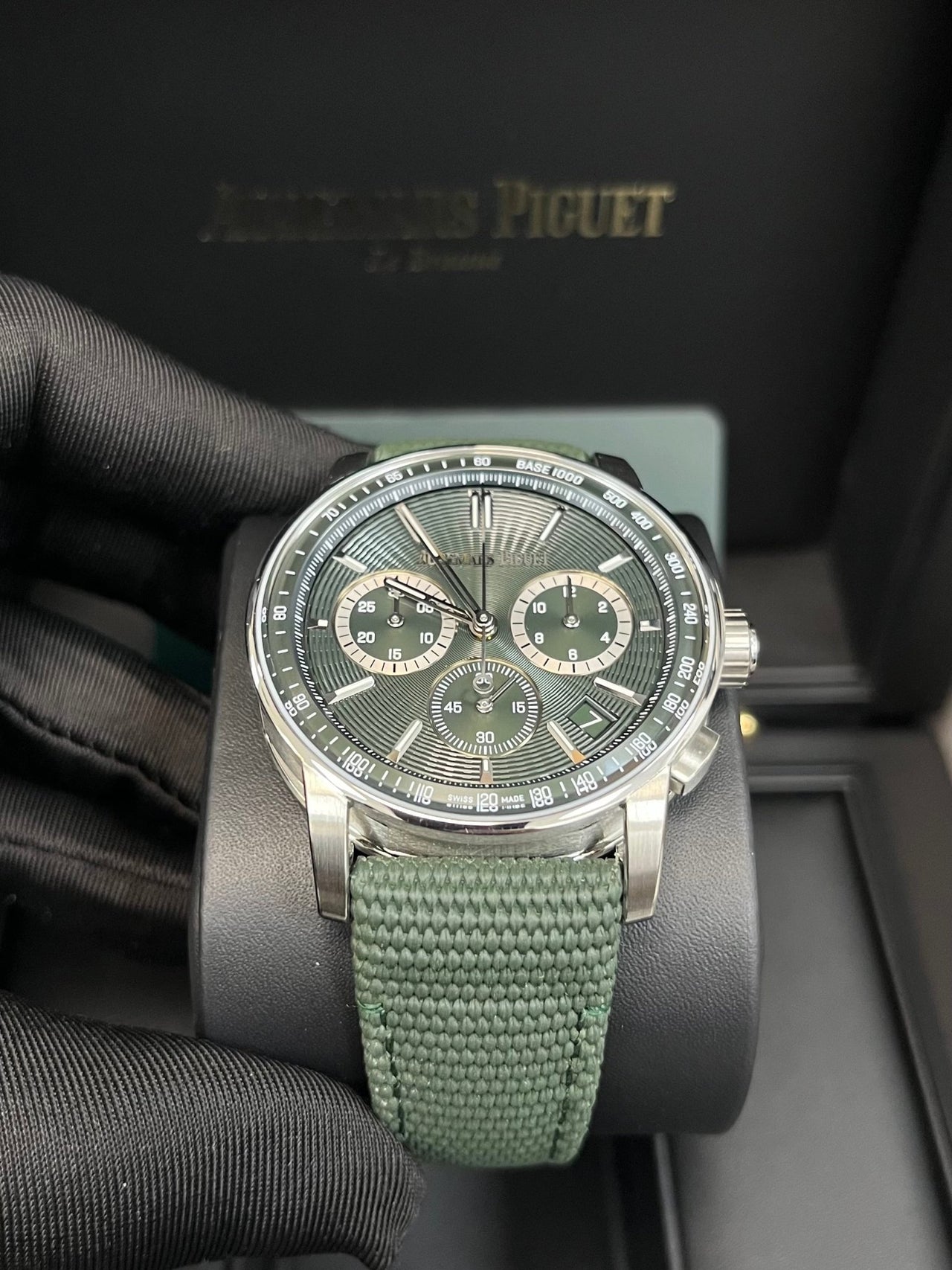 Audemars Piguet Code 11.59 Green Code Selfwinding Chronograph 41mm 26393ST.OO.A056KB.01 - WatchesOff5th