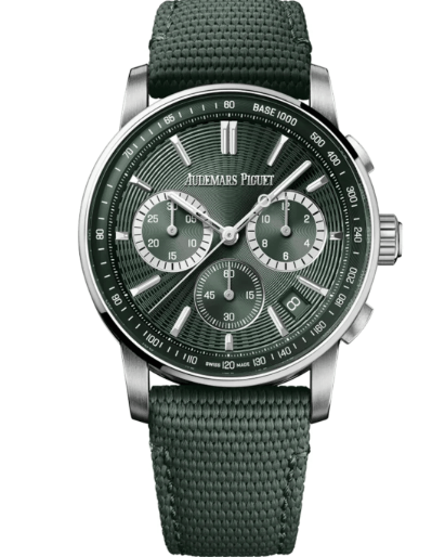 Audemars Piguet Code 11.59 Green Code Selfwinding Chronograph 41mm 26393ST.OO.A056KB.01 - WatchesOff5th