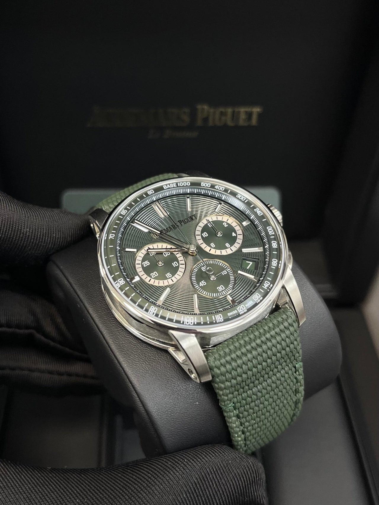 Audemars Piguet Code 11.59 Green Code Selfwinding Chronograph 41mm 26393ST.OO.A056KB.01 - WatchesOff5th