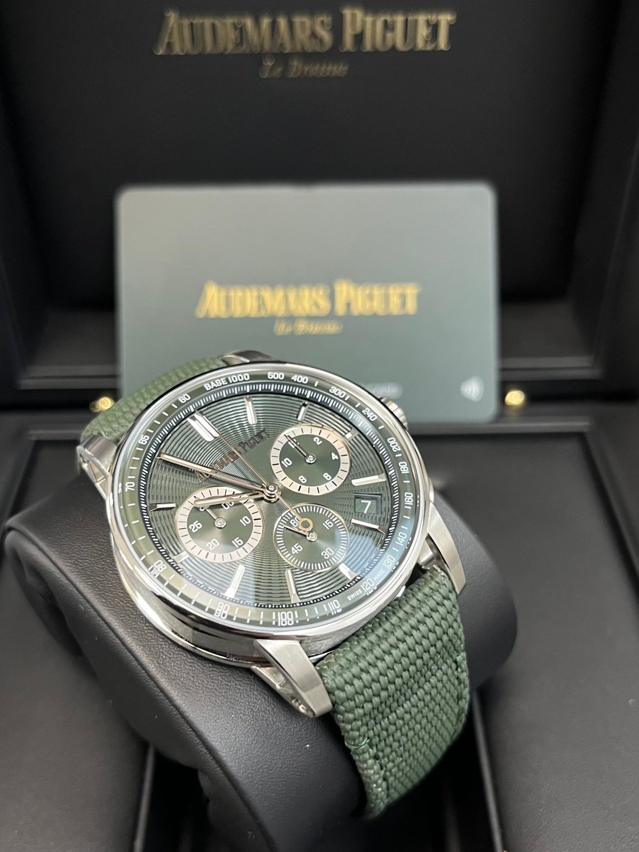 Audemars Piguet Code 11.59 Green Code Selfwinding Chronograph 41mm 26393ST.OO.A056KB.01 - WatchesOff5th