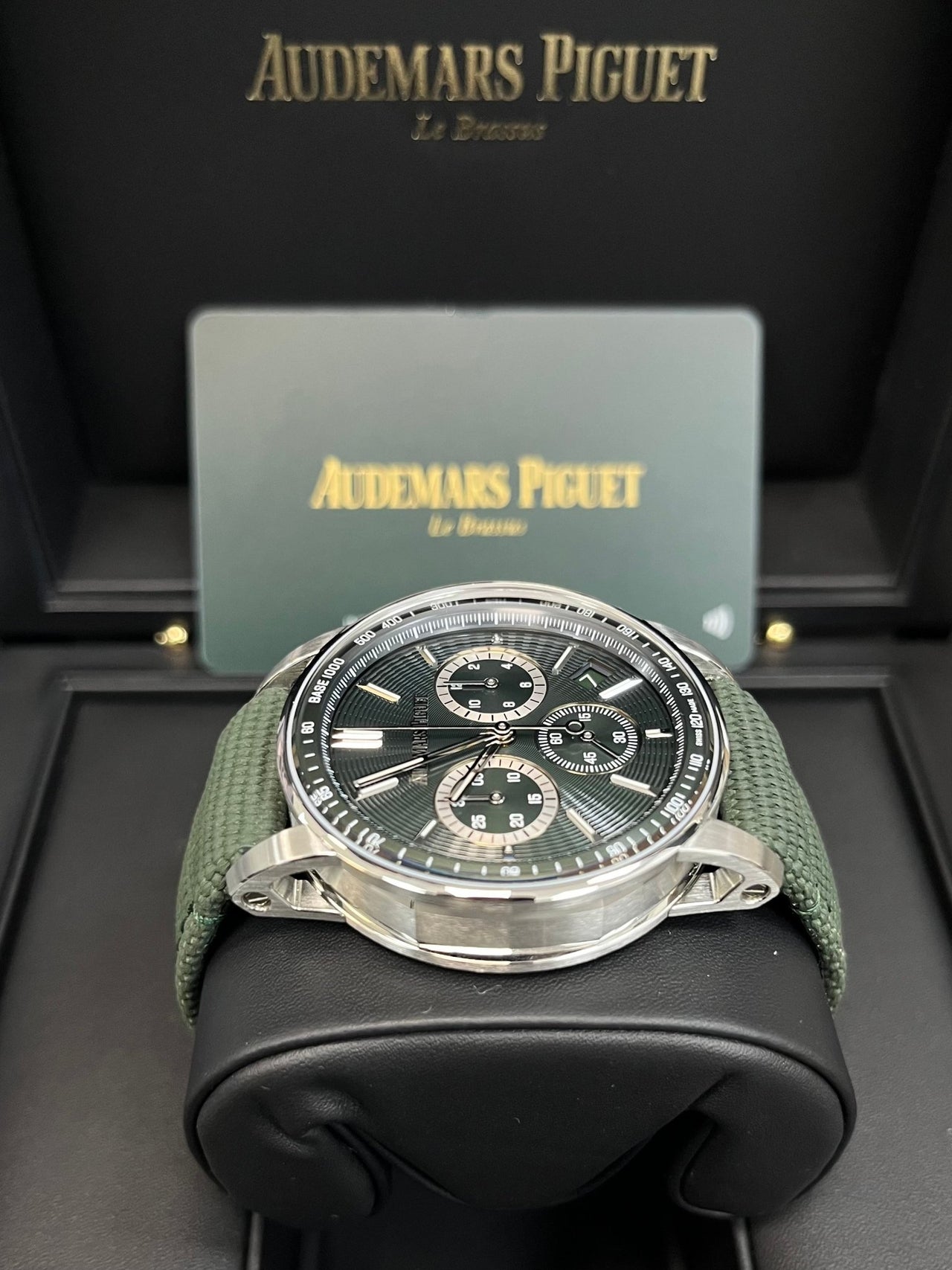 Audemars Piguet Code 11.59 Green Code Selfwinding Chronograph 41mm 26393ST.OO.A056KB.01 - WatchesOff5th