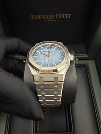Thumbnail for Audemars Piguet Royal Oak 41mm White Gold Smoked Blue Dial 15510BC.OO.1320BC.02 - WatchesOff5thWatch