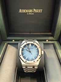 Thumbnail for Audemars Piguet Royal Oak 41mm White Gold Smoked Blue Dial 15510BC.OO.1320BC.02 - WatchesOff5thWatch