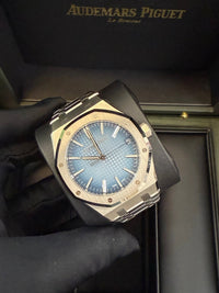 Thumbnail for Audemars Piguet Royal Oak 41mm White Gold Smoked Blue Dial 15510BC.OO.1320BC.02 - WatchesOff5thWatch