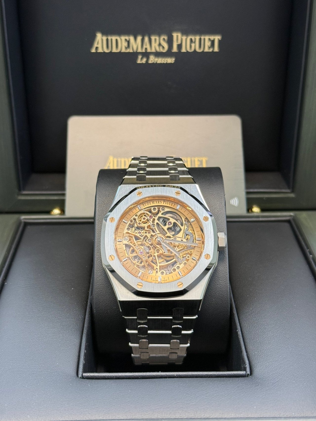 Audemars Piguet Royal Oak Double Balance Wheel Openworked 15407ST.OO.1220ST.02 - WatchesOff5thWatch