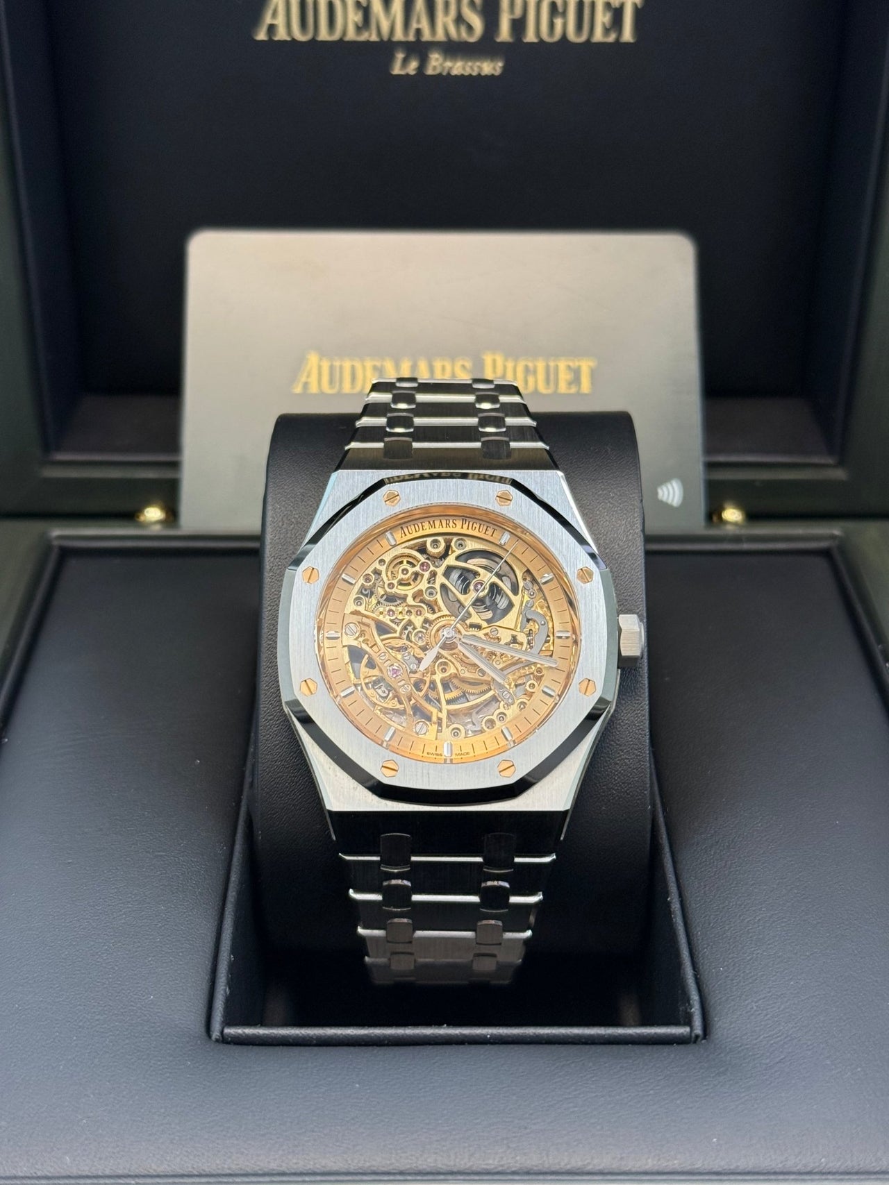 Audemars Piguet Royal Oak Double Balance Wheel Openworked 15407ST.OO.1220ST.02 - WatchesOff5thWatch