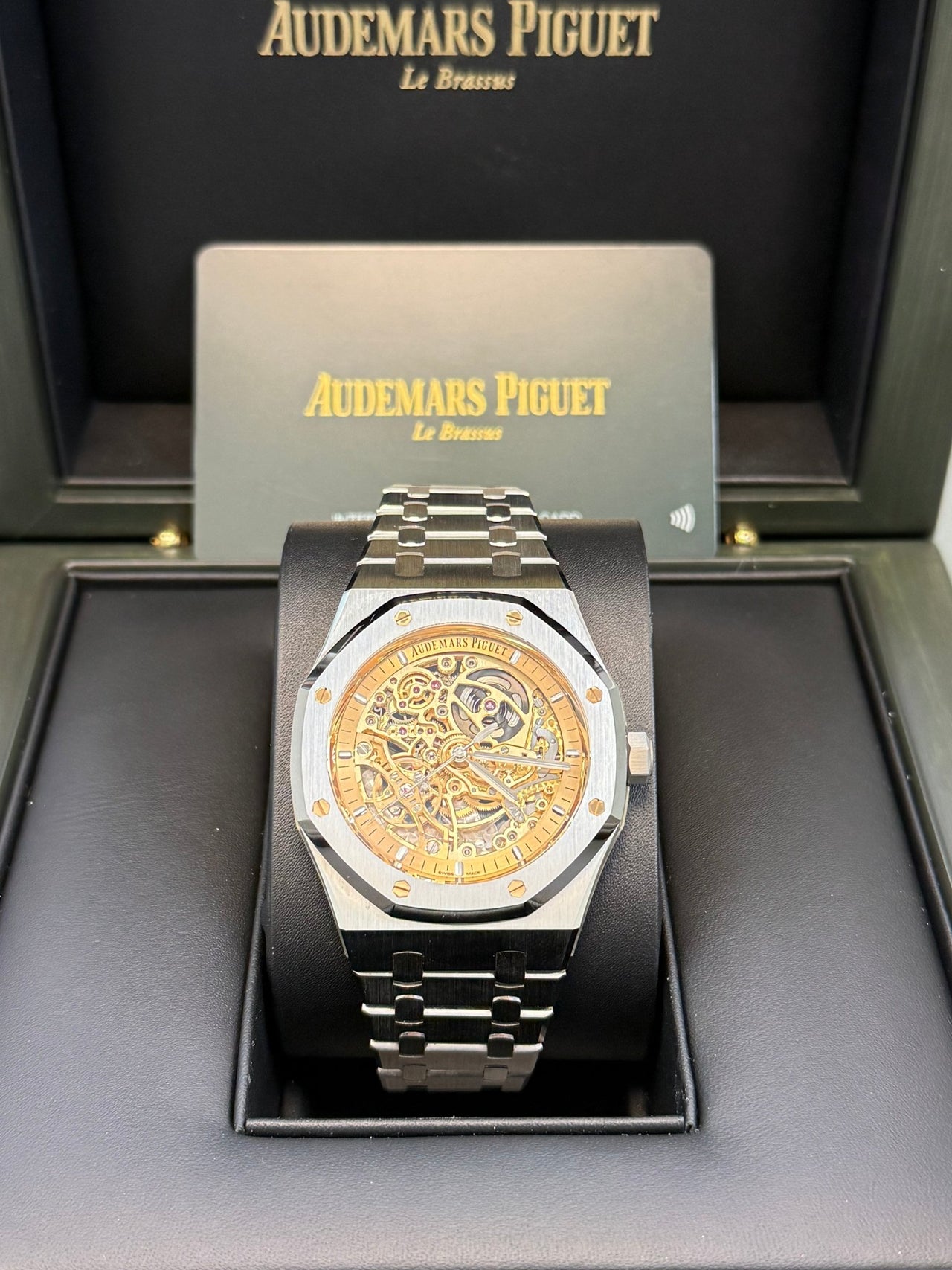 Audemars Piguet Royal Oak Double Balance Wheel Openworked 15407ST.OO.1220ST.02 - WatchesOff5thWatch
