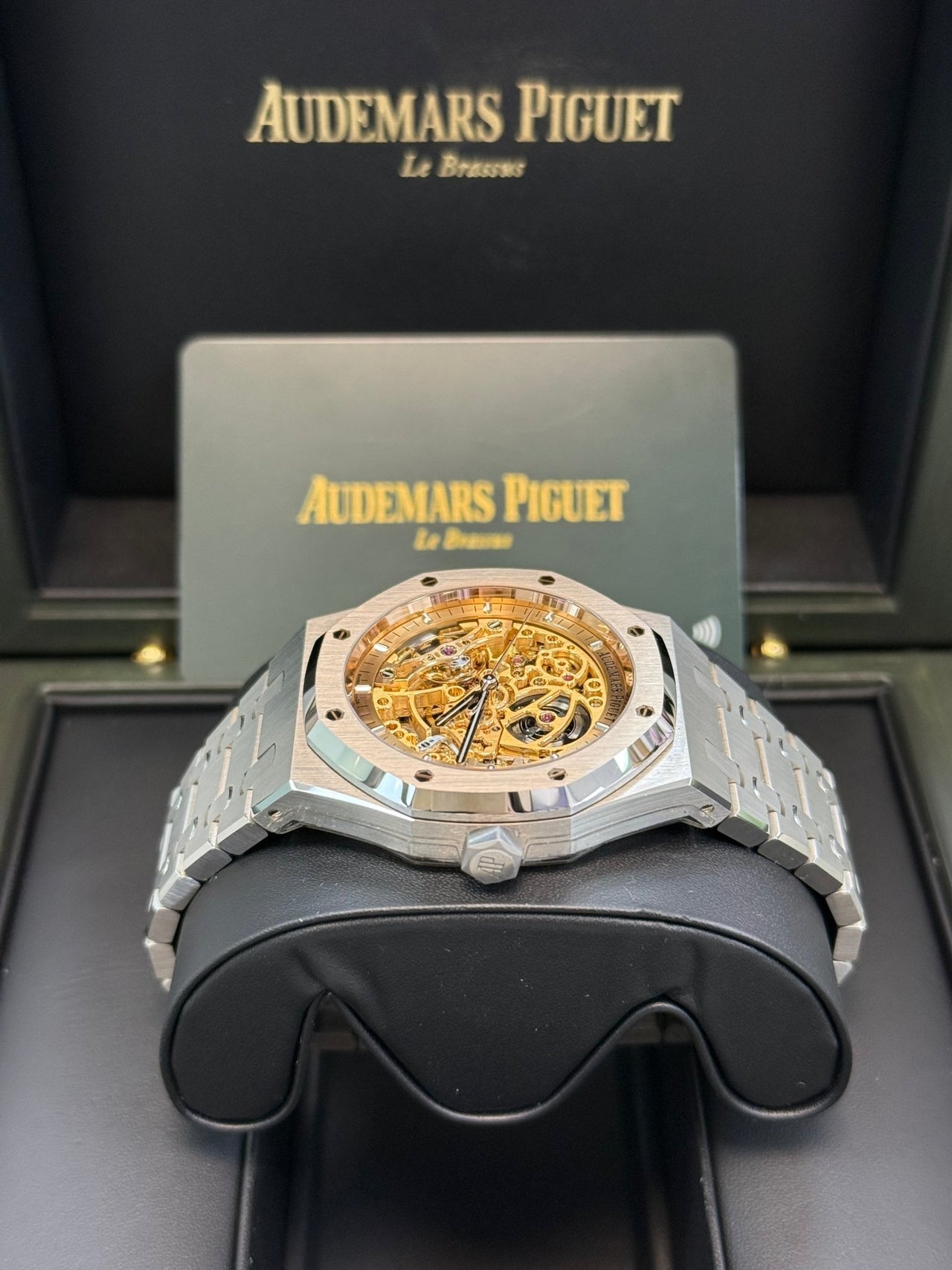 Audemars Piguet Royal Oak Double Balance Wheel Openworked 15407ST.OO.1220ST.02 - WatchesOff5thWatch