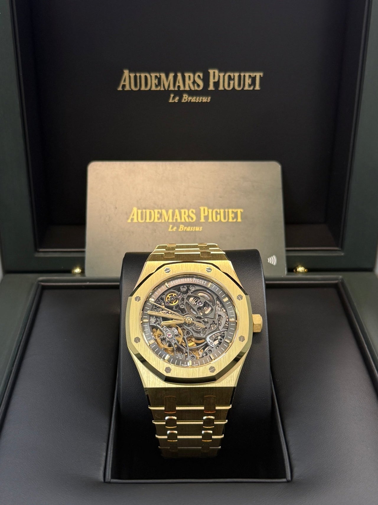 Audemars Piguet Royal Oak Double Balance Wheel Openworked 41mm 15407BA.OO.1220BA.01 - WatchesOff5thWatch