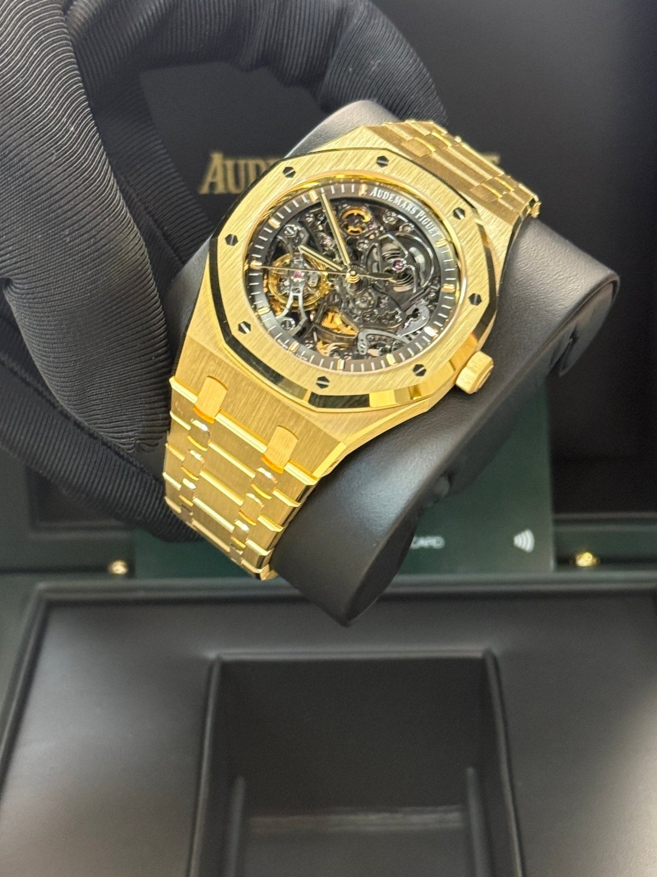 Audemars Piguet Royal Oak Double Balance Wheel Openworked 41mm 15407BA.OO.1220BA.01 - WatchesOff5thWatch