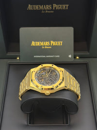 Thumbnail for Audemars Piguet Royal Oak Double Balance Wheel Openworked 41mm 15407BA.OO.1220BA.01 - WatchesOff5thWatch