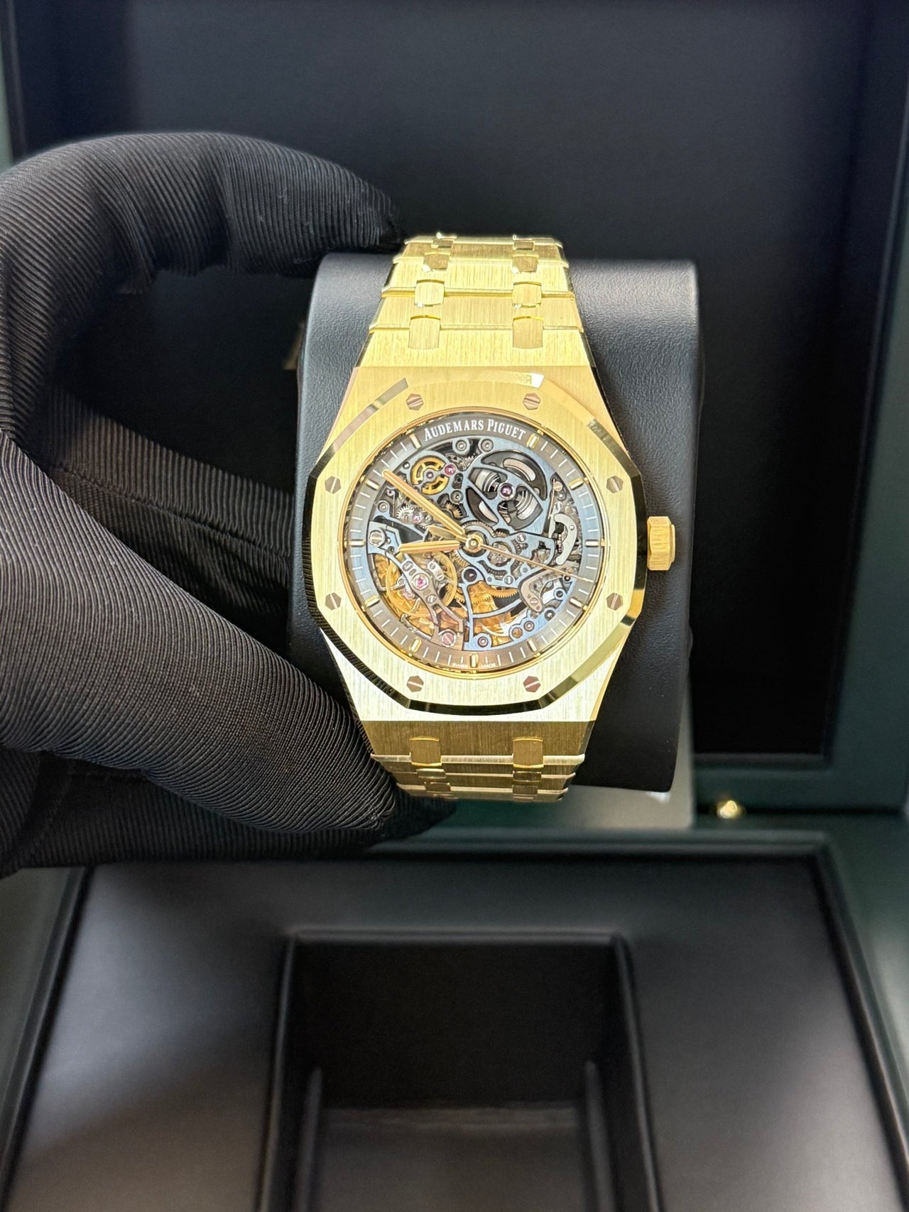 Audemars Piguet Royal Oak Double Balance Wheel Openworked 41mm 15407BA.OO.1220BA.01 - WatchesOff5thWatch