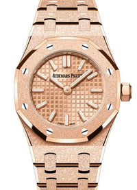 Thumbnail for Audemars Piguet ROYAL OAK MINI FROSTED GOLD QUARTZ Ref. 67630OR.GG.1312OR.01 - WatchesOff5thWatch