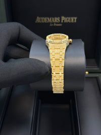 Thumbnail for Audemars Piguet Royal Oak Mini Frosted Yellow Gold Quartz 67630BA.GG.1312BA.01 - WatchesOff5thWatch