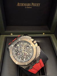 Thumbnail for Audemars Piguet Royal Oak Offshore Chronograph 44mm Black Carbon 26400AU.OO.A002CA.01 - WatchesOff5th