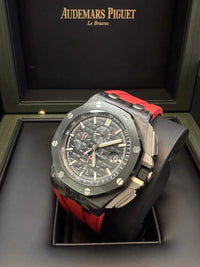 Thumbnail for Audemars Piguet Royal Oak Offshore Chronograph 44mm Black Carbon 26400AU.OO.A002CA.01 - WatchesOff5th