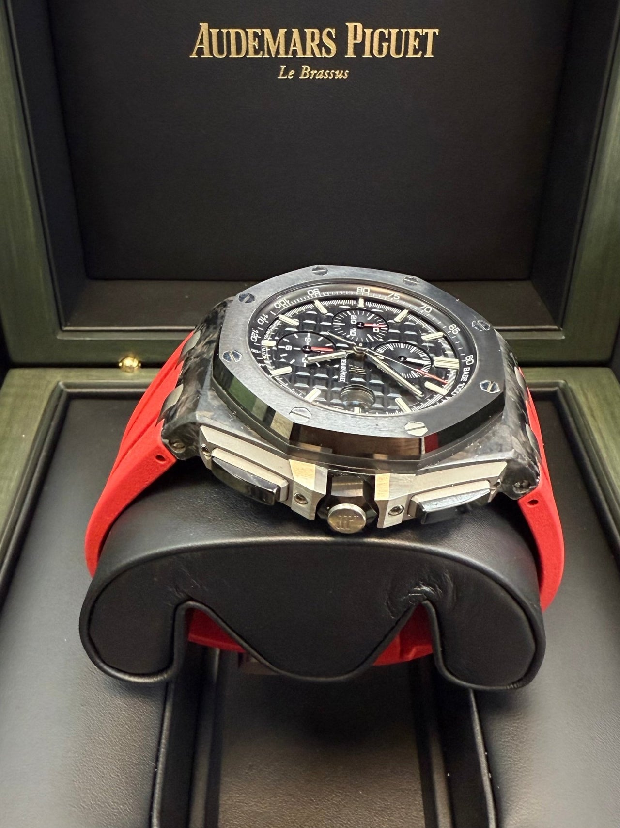 Audemars Piguet Royal Oak Offshore Chronograph 44mm Black Carbon 26400AU.OO.A002CA.01 - WatchesOff5th