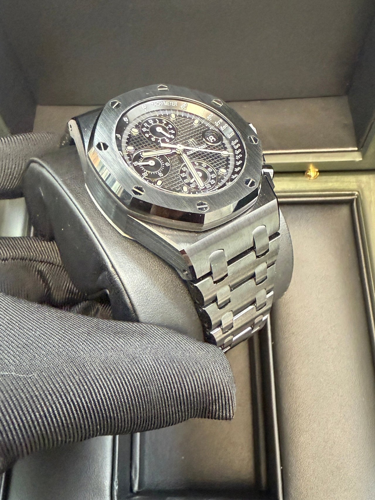Audemars Piguet Royal Oak Offshore Chronograph Selfwinding Chronograph 42mm Black Dial Ceramic 26238CE.OO.1300CE.01 - WatchesOff5thWatch