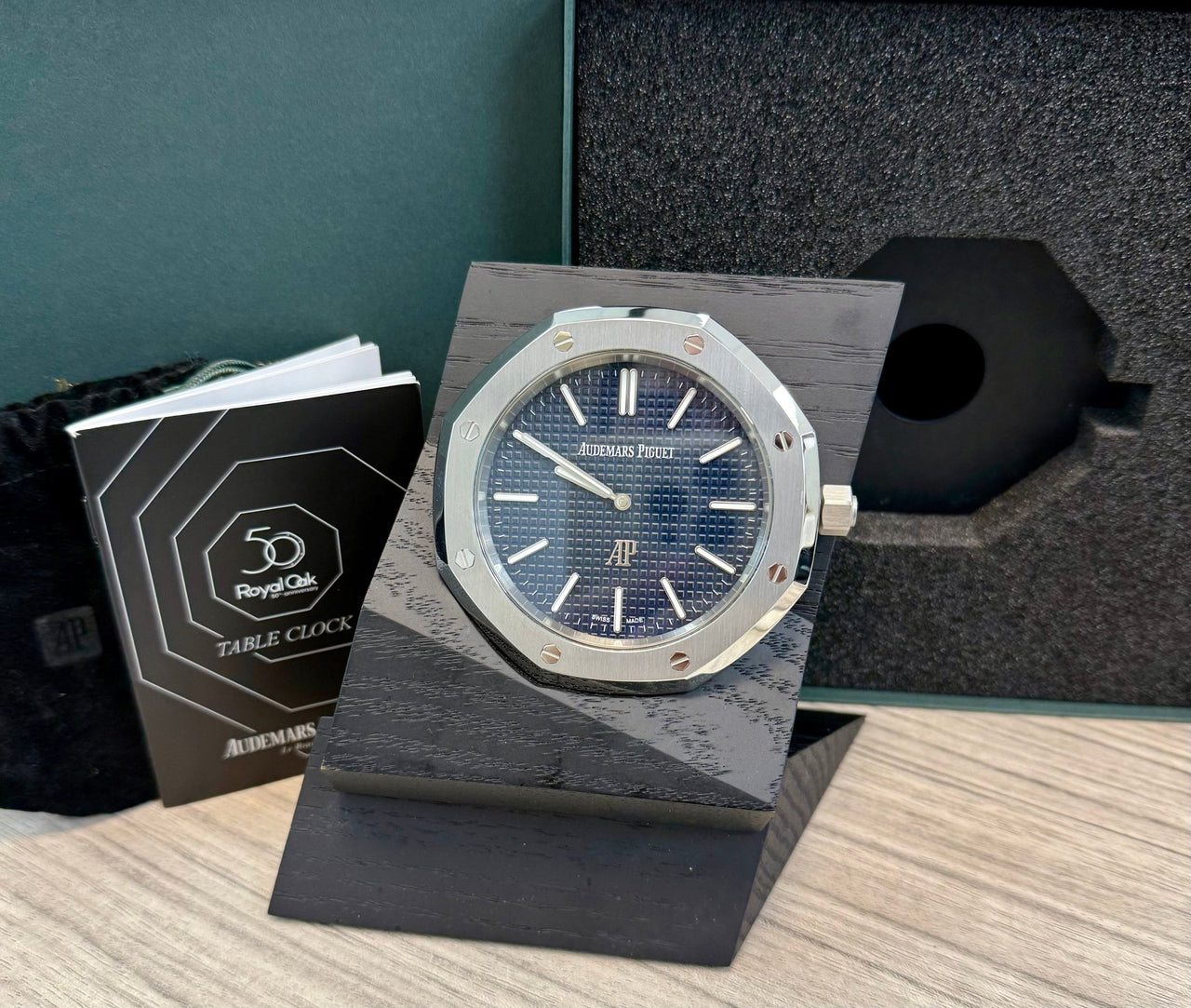 Audemars Piguet Royal Oak Offshore Table Clock 50th Royal Oak Limited To 2250 With Box - WatchesOff5thWatch
