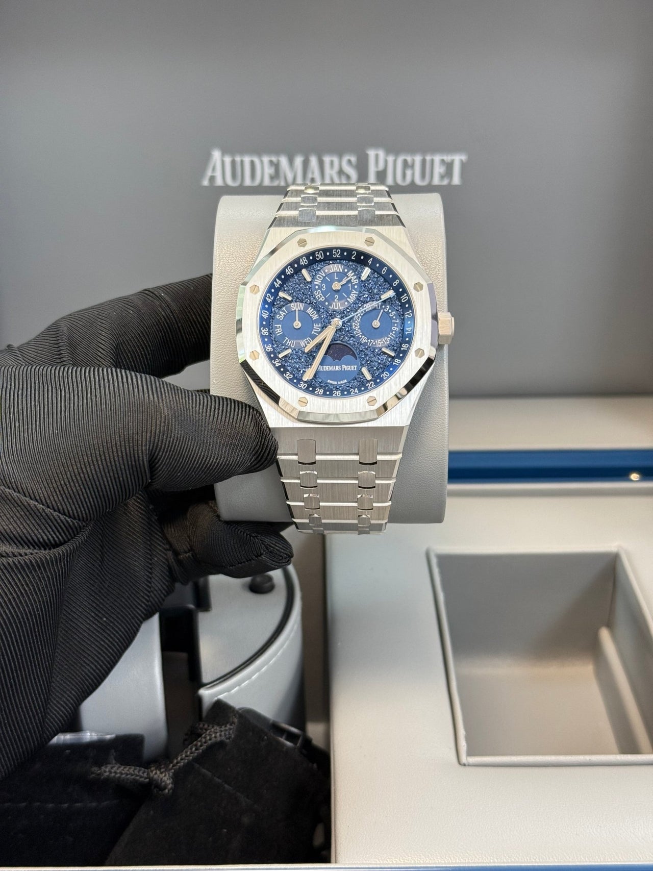 Audemars Piguet Royal Oak Perpetual Calendar “john Mayer” Limited of 200 pieces 41mm White Gold 26574BC.OO.1220BC.02 - WatchesOff5thWatch