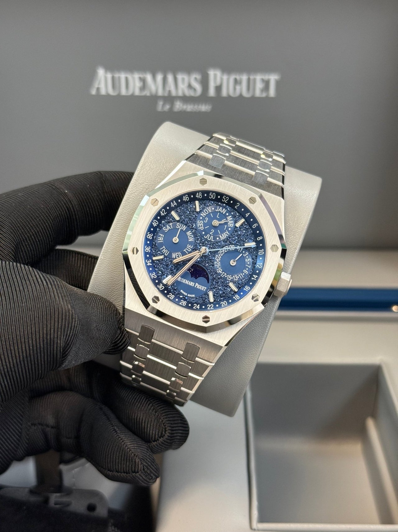 Audemars Piguet Royal Oak Perpetual Calendar “john Mayer” Limited of 200 pieces 41mm White Gold 26574BC.OO.1220BC.02 - WatchesOff5thWatch