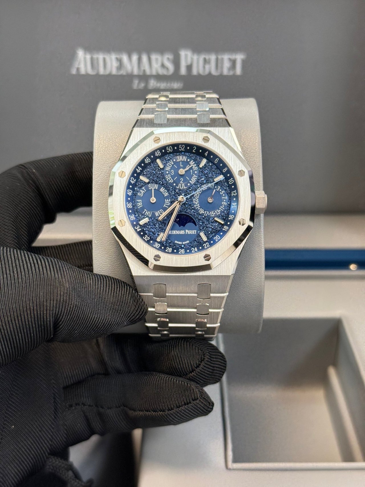 Audemars Piguet Royal Oak Perpetual Calendar “john Mayer” Limited of 200 pieces 41mm White Gold 26574BC.OO.1220BC.02 - WatchesOff5thWatch