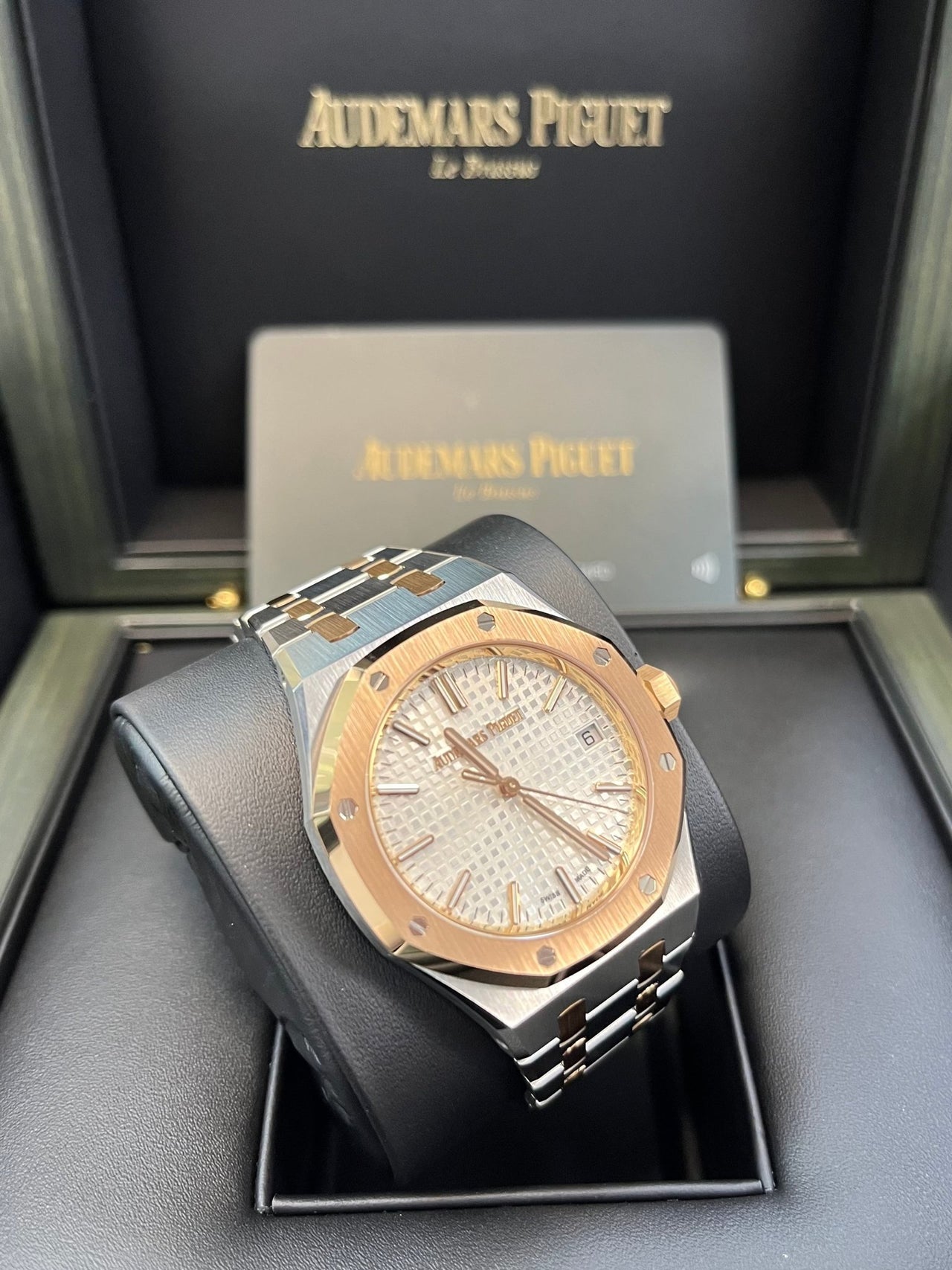 Audemars Piguet Royal Oak Selfwinding "50th Anniversary" 37mm 15550SR.OO.1356SR.01 - WatchesOff5thWatch