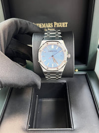Thumbnail for Audemars Piguet Royal Oak Selfwinding Ice Blue Dial 77451ST.ZZ.1361ST.03 - WatchesOff5thWatch
