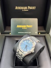 Thumbnail for Audemars Piguet Royal Oak Selfwinding Ice Blue Dial 77451ST.ZZ.1361ST.03 - WatchesOff5thWatch