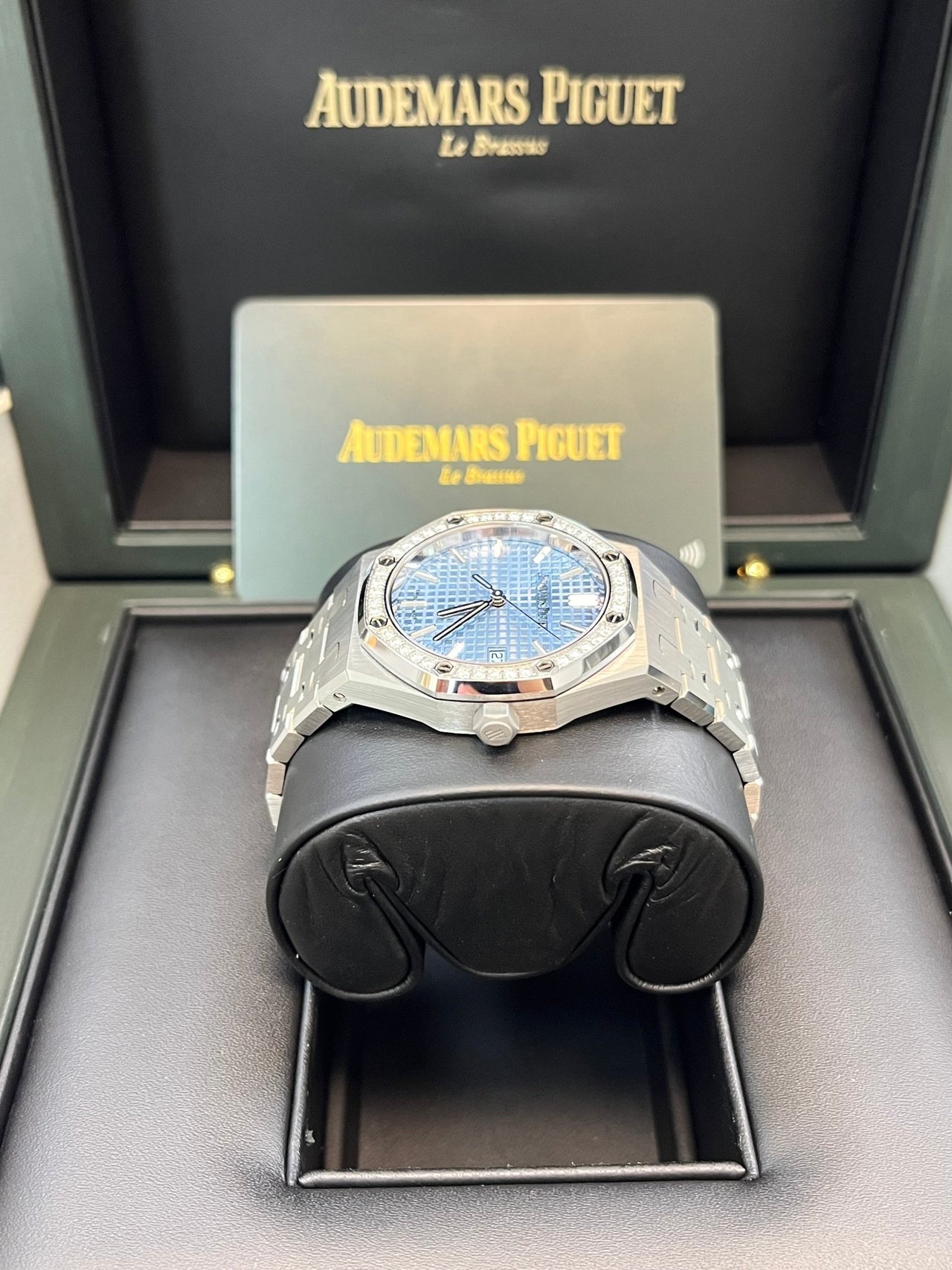 Audemars Piguet Royal Oak Selfwinding Ice Blue Dial 77451ST.ZZ.1361ST.03 - WatchesOff5thWatch