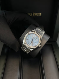 Thumbnail for Audemars Piguet Royal Oak Selfwinding Ice Blue Dial 77451ST.ZZ.1361ST.03 - WatchesOff5thWatch