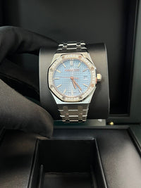 Thumbnail for Audemars Piguet Royal Oak Selfwinding Ice Blue Dial 77451ST.ZZ.1361ST.03 - WatchesOff5thWatch