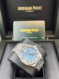 Thumbnail for Audemars Piguet Royal Oak Selfwinding Ice Blue Dial 77451ST.ZZ.1361ST.03 - WatchesOff5thWatch