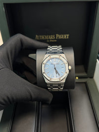 Thumbnail for Audemars Piguet Royal Oak Selfwinding Ice Blue Dial 77451ST.ZZ.1361ST.03 - WatchesOff5thWatch