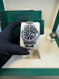 Thumbnail for GMT - Master II Black Grey Bezel Oyster Bracelet