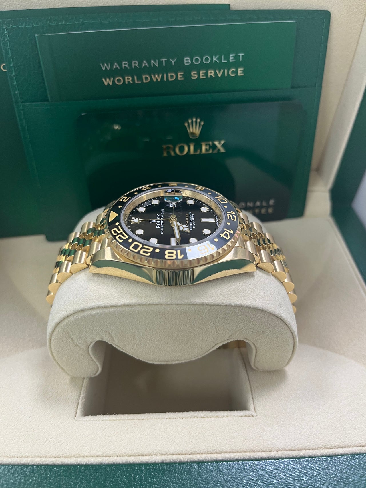 Rolex GMT-Master II NEW RELEASE 2024 GMT-Master II JUBILEE 126718GRNR