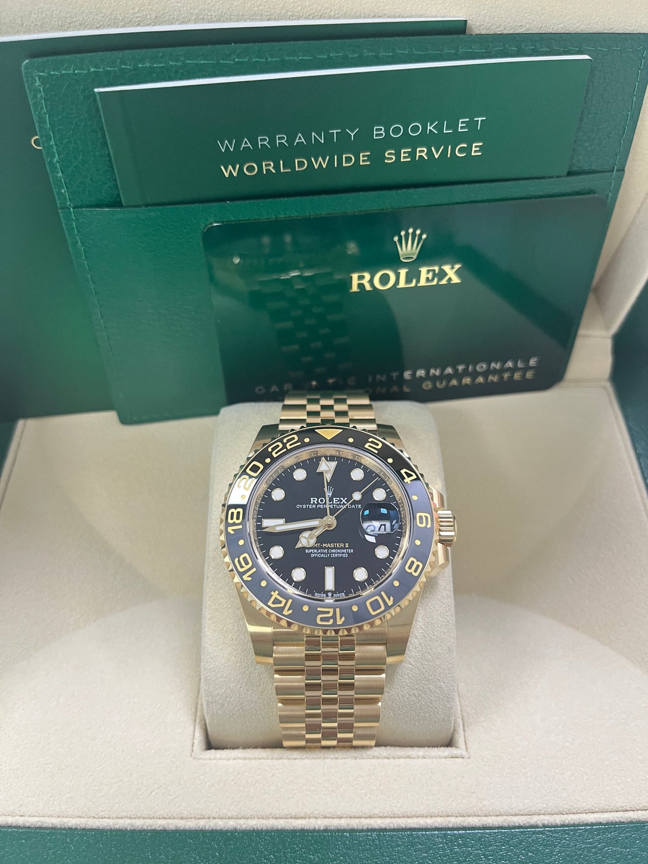 Rolex GMT-Master II NEW RELEASE 2024 GMT-Master II JUBILEE 126718GRNR