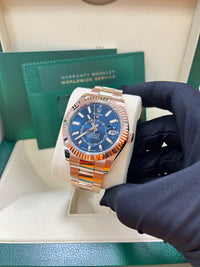 Thumbnail for Rolex Sky-Dweller Blue Dial Oyster Bracelet 336935