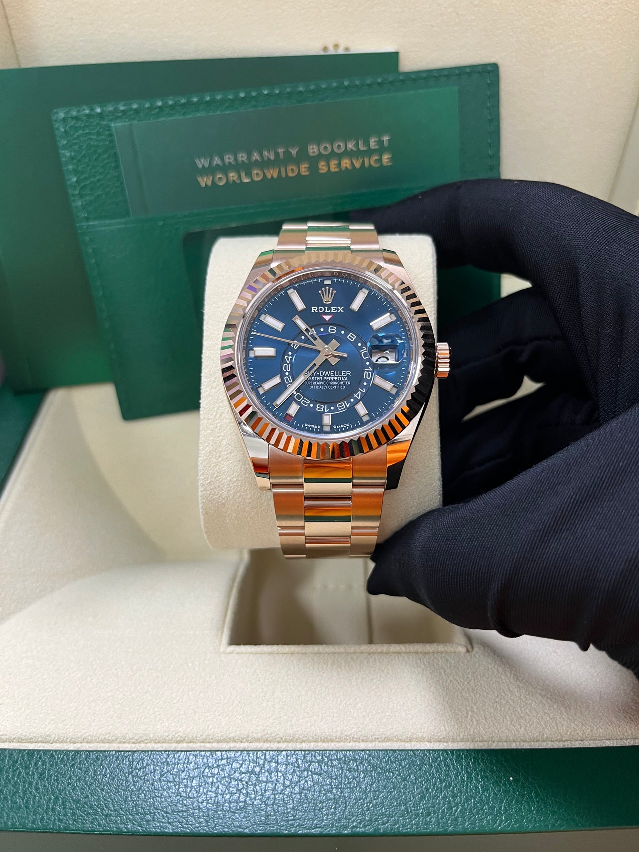 Rolex Sky-Dweller Blue Dial Oyster Bracelet 336935