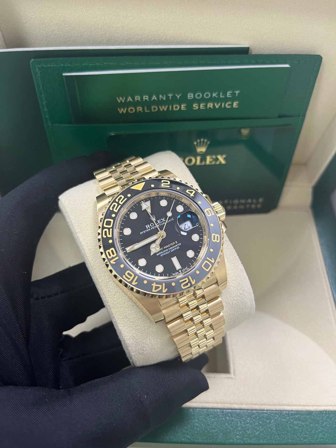 Rolex GMT-Master II NEW RELEASE 2024 GMT-Master II JUBILEE 126718GRNR