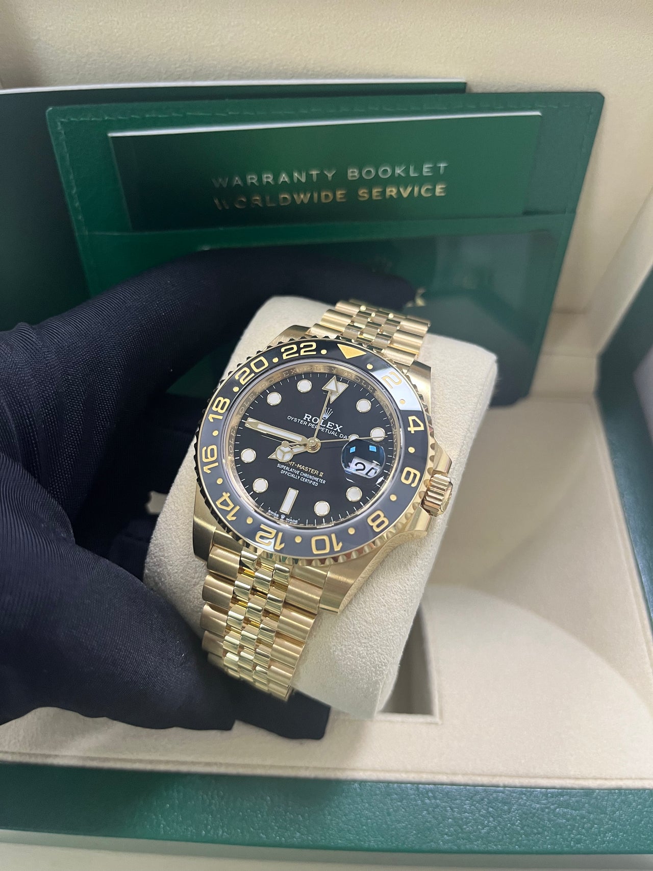 Rolex GMT-Master II NEW RELEASE 2024 GMT-Master II JUBILEE 126718GRNR
