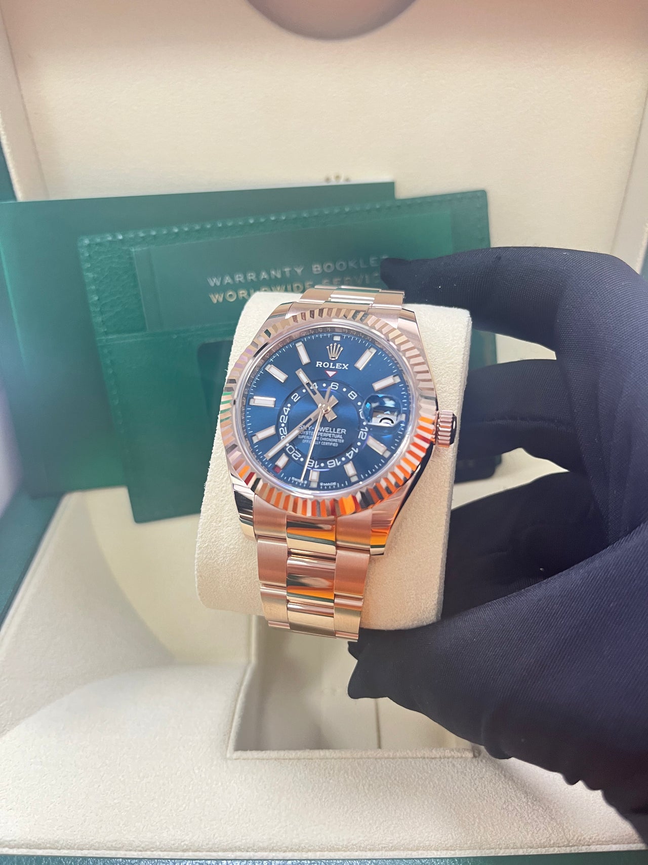 Rolex Sky-Dweller Blue Dial Oyster Bracelet 336935