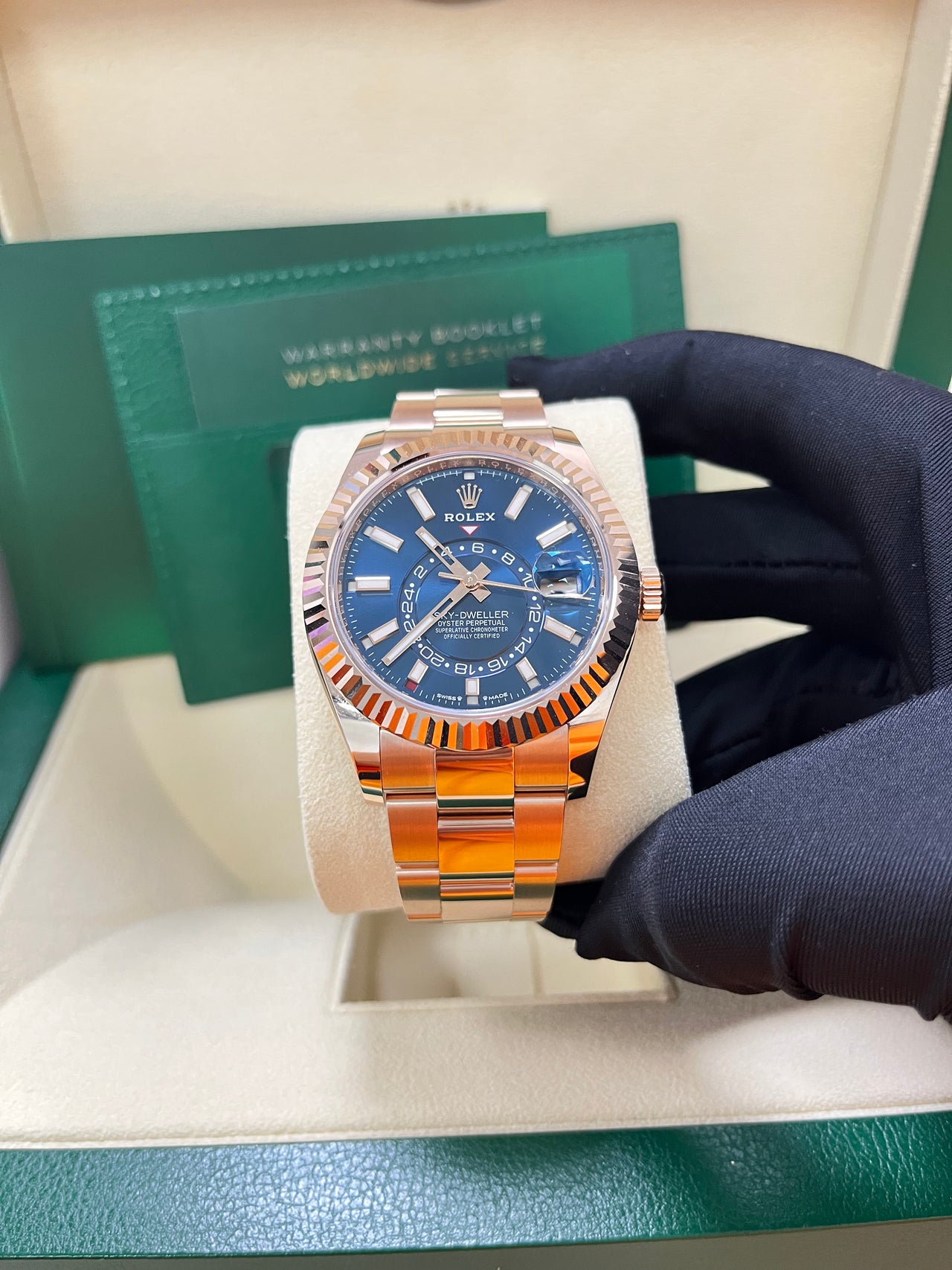 Rolex Sky-Dweller Blue Dial Oyster Bracelet 336935