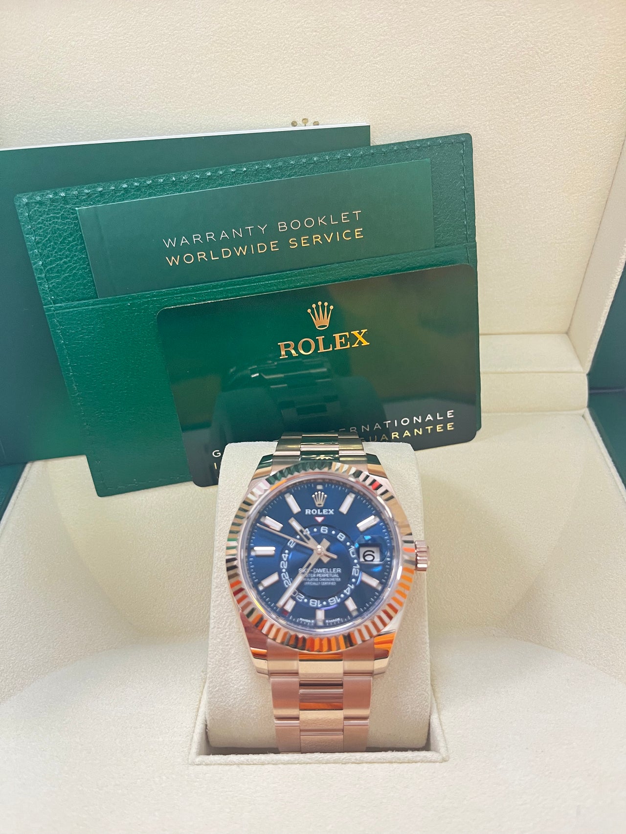 Rolex Sky-Dweller Blue Dial Oyster Bracelet 336935