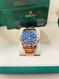 Thumbnail for Rolex Sky-Dweller Blue Dial Oyster Bracelet 336935