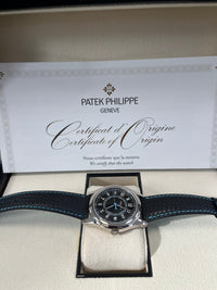 Thumbnail for Patek Philippe Calatrava 40mm Blue Date Sweep Seconds (Ref# 6007G - 011) - WatchesOff5thWatch