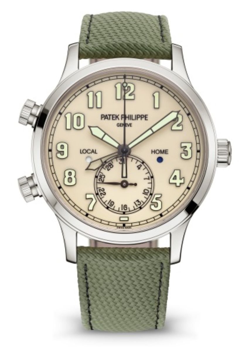 Patek Philippe Calatrava Pilot Travel Time 5524G - 010 - WatchesOff5thWatch
