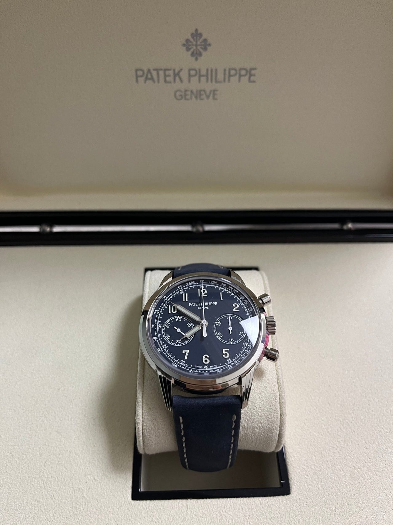 Patek Philippe Complications 41mm White Gold Calfskin Strap 5172G - 001 - WatchesOff5th
