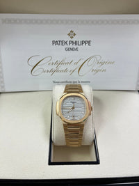 Thumbnail for Patek Philippe Ladies Rose Gold Nautilus White Silver Opaline Dial Tiffany Papers 7118/1R-001 - WatchesOff5th