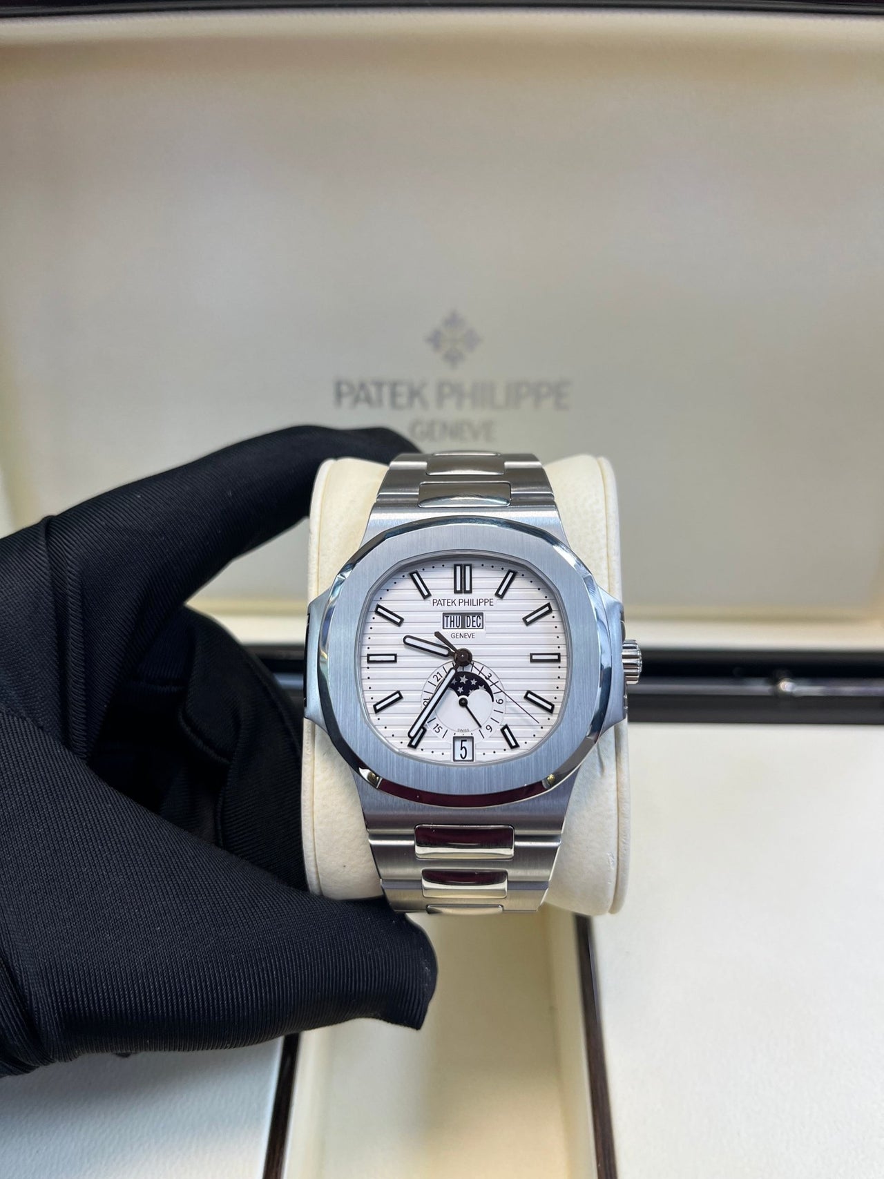 Patek Philippe Nautilus Annual Calendar 5726/1A - 010 - WatchesOff5thWatch
